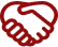 A red heart drawn in a dark background.
